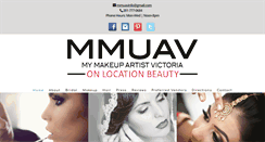 Desktop Screenshot of mymakeupartistvictoria.com